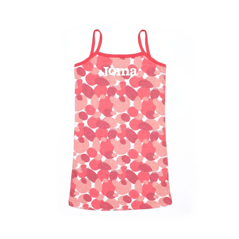 Joma Polks Dot Tanktop For Girls-KTNKTP-2184-Pink