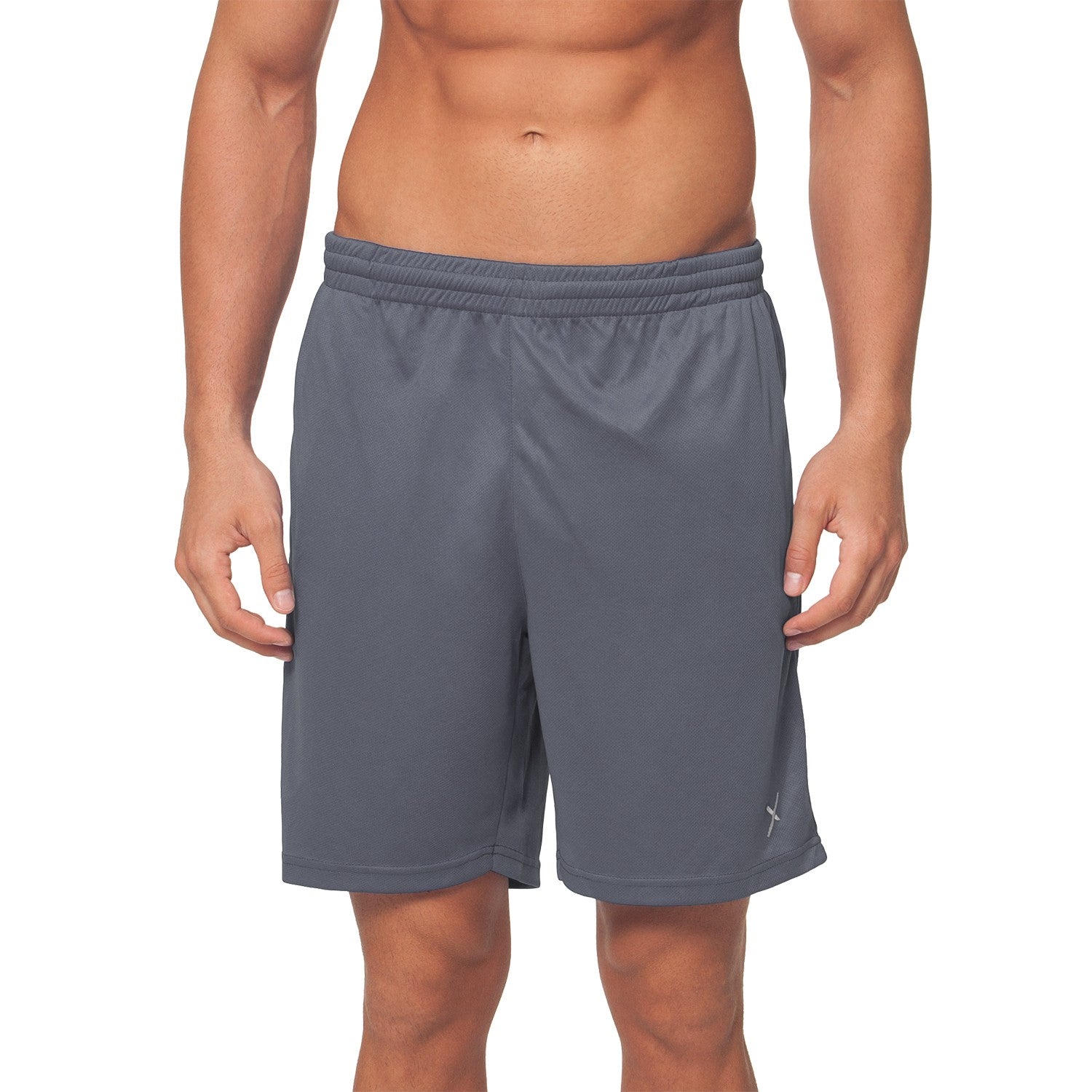 Cflex Activewear Short For Men-MSTS-2003-Grey - FactoryX.pk