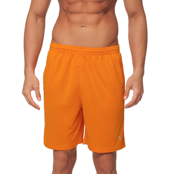 Cflex Activewear Short For Men-MSTS-2003-Orange - FactoryX.pk