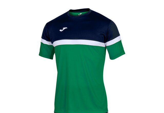 Joma Danubio Polyester T-shirt For Men-MTST-2190Green Navy