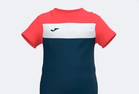 Joma Polyester Ice T-shirt For Boys-KTST-2191Navy Pink
