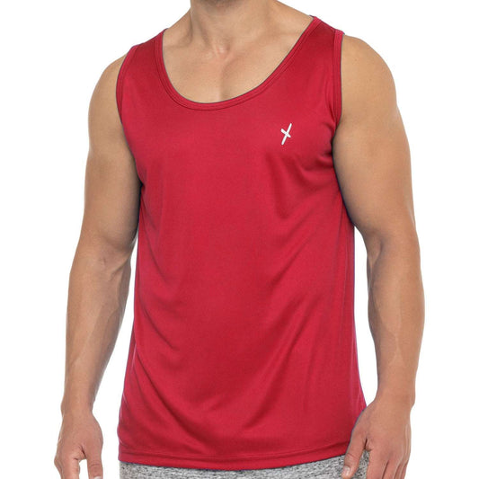 Cflex Activewear Sando For Men-MSNDO-2004-Red - FactoryX.pk