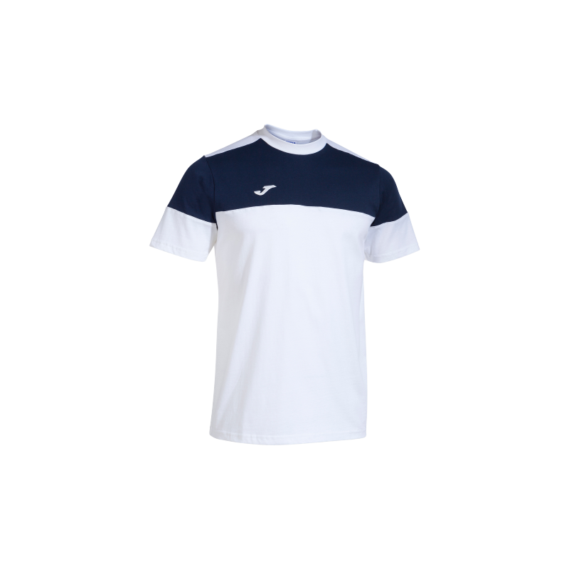 Joma Confort II  Round Neck Tee for Him-MTST-2065 -White Navy