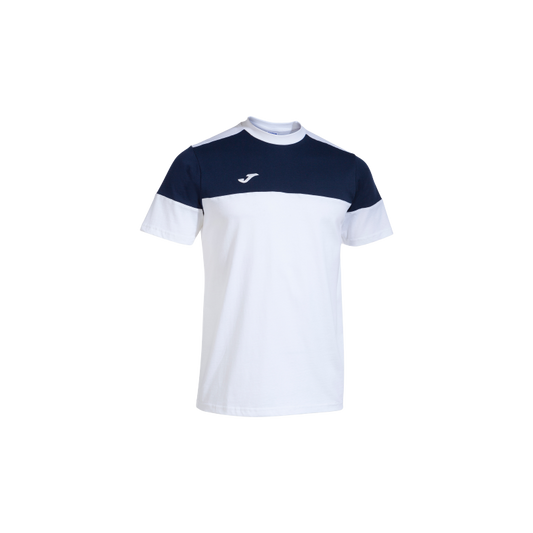 Joma Confort II  Round Neck Tee for Him-MTST-2065 -White Navy